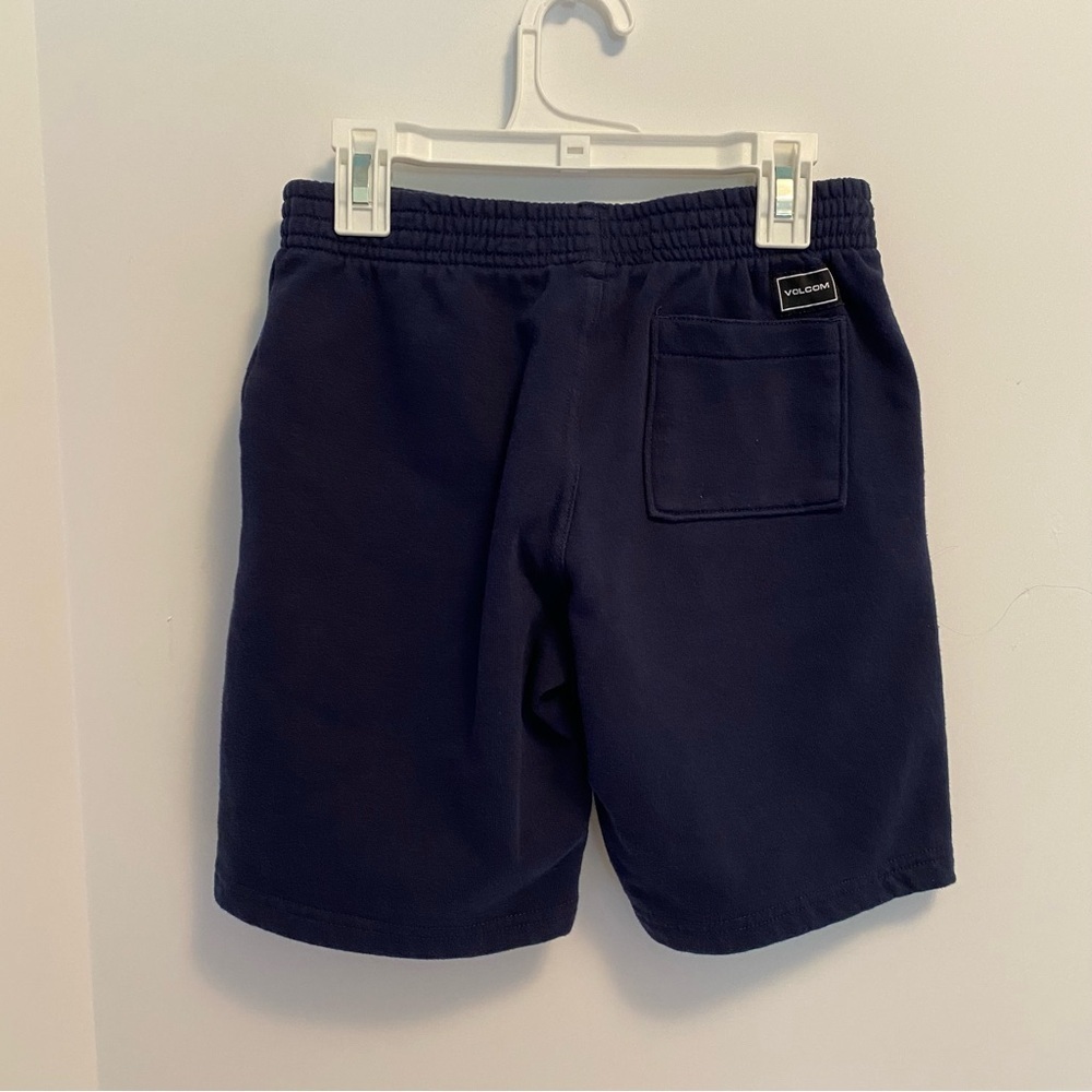 Volcom Boy's Athletic Fleece Sweatshorts Navy Blue Size S/ 8 Years - Picture 5 of 6